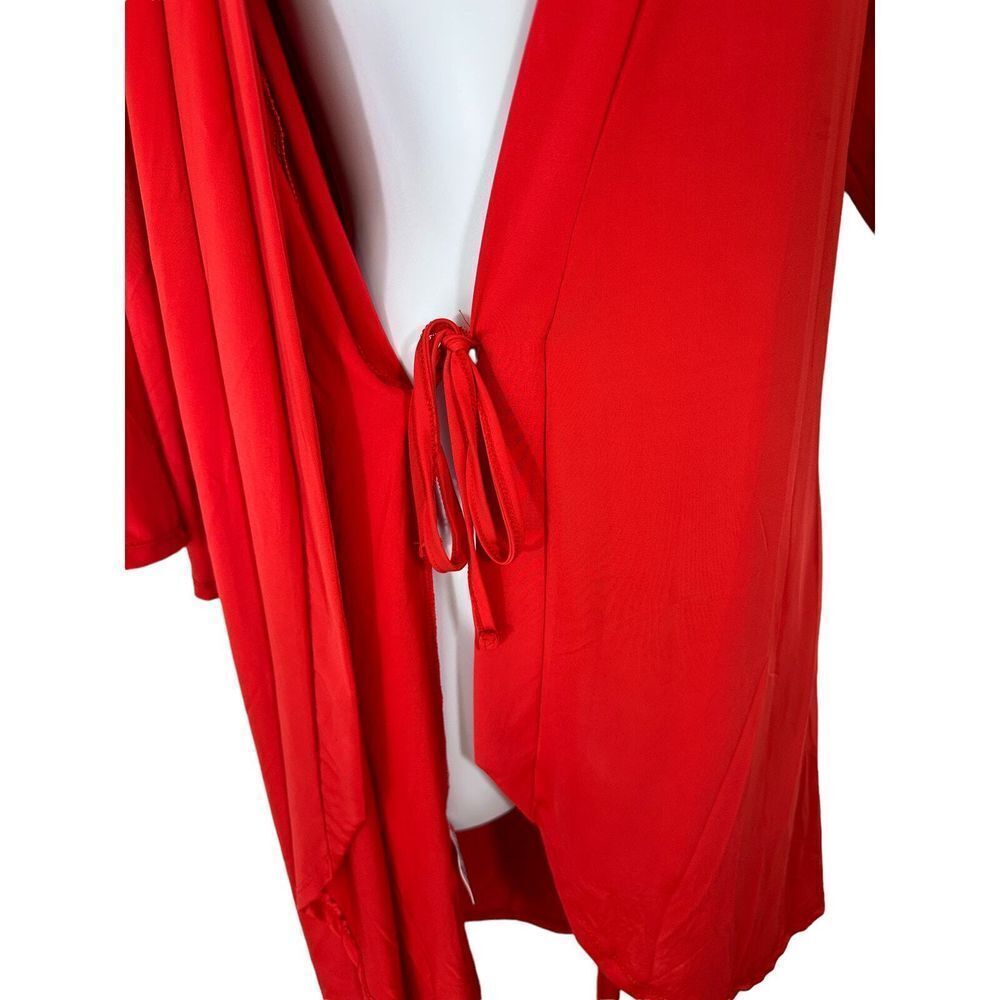Body Touch Lingerie NEW Women's SZ M Night Robe Sleepwear Deep V-Neck - Picture 3 of 8